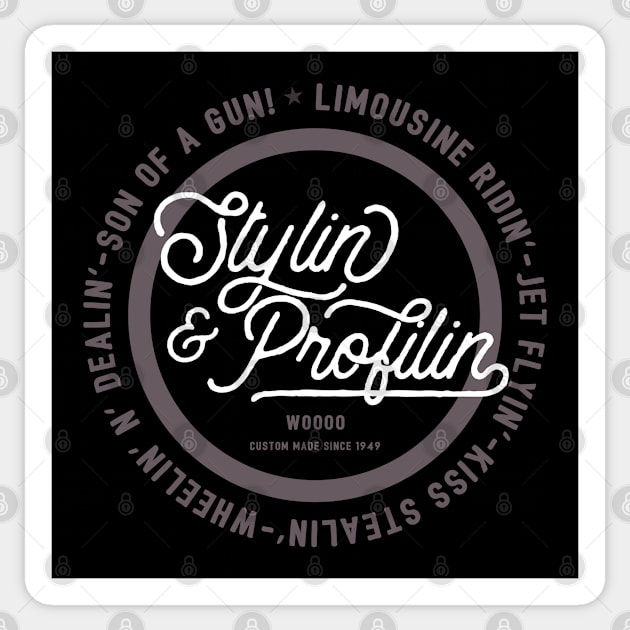 Stylin' & Profilin' Sticker by FITmedia